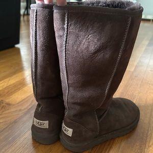 Tall brown classic Uggs (women’s 8/big girls 6)